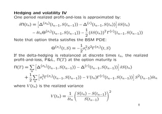 Stochastic Local Volatility Models: Theory and Implementation | PDF