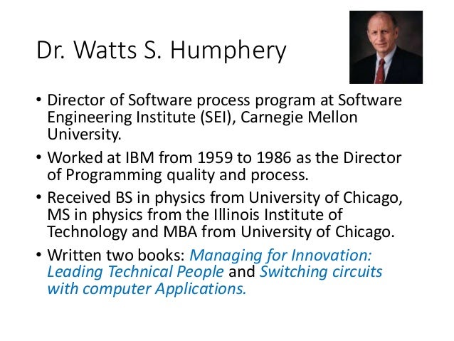 Innovation Institue Mba Carnegie Mellon characterizing the software process a maturity framework Innovation Institue Mba Carnegie Mellon characterizing the software process a maturity framework