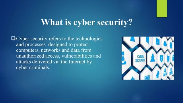 Cyber Security | PPT | Free Download