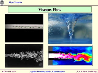 Heat Transfer


                              Viscous Flow




ME0223 SEM-IV         Applied Thermodynamics & Heat Engines   S. Y. B. Tech. Prod Engg.
 