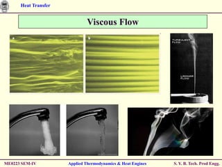 Heat Transfer


                              Viscous Flow




ME0223 SEM-IV         Applied Thermodynamics & Heat Engines   S. Y. B. Tech. Prod Engg.
 
