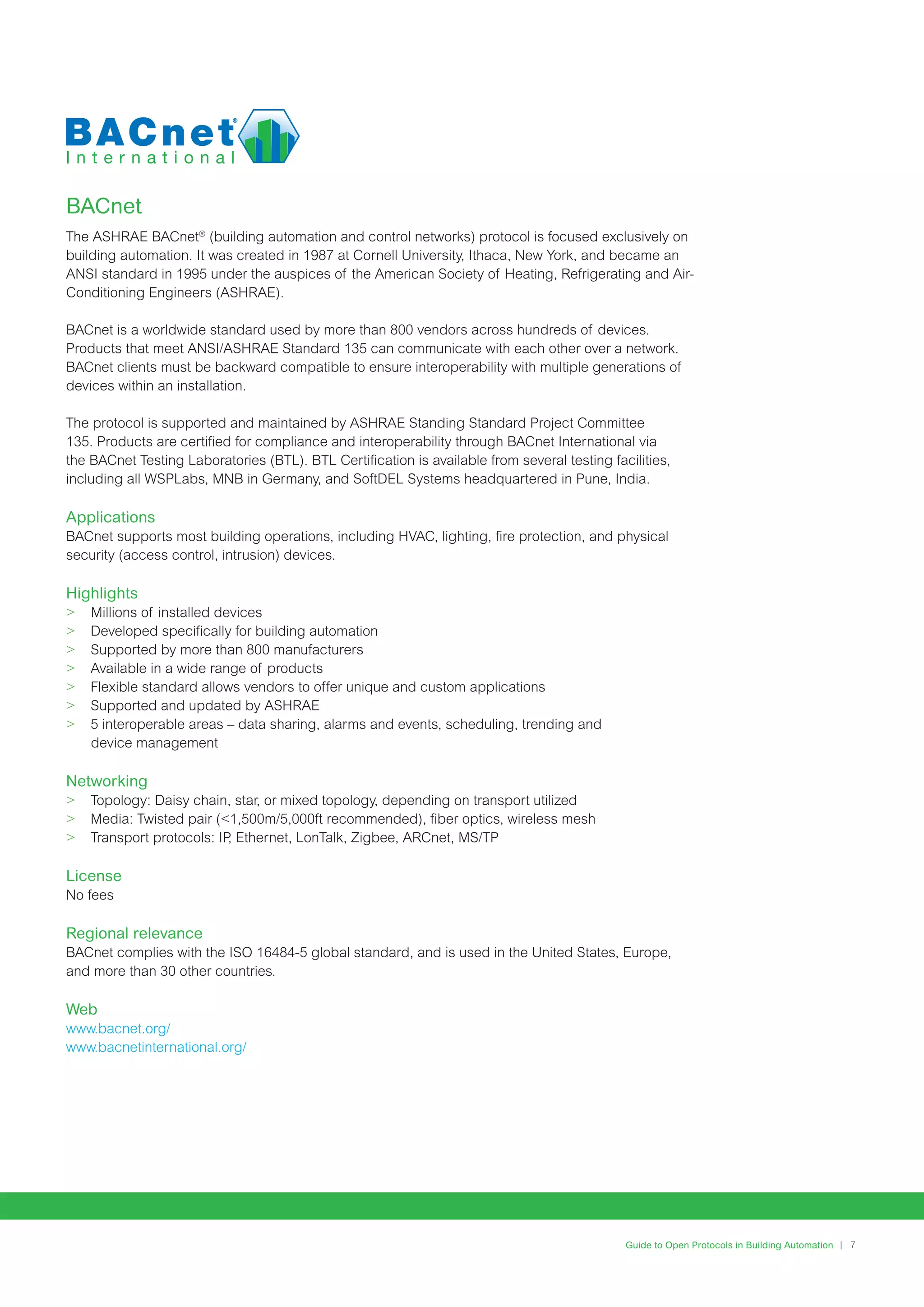 Understanding Open Protocols in Building Automation | PDF