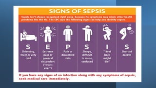 Sepsis and septic shock- overview, clinical Presentation, diagnostics ...