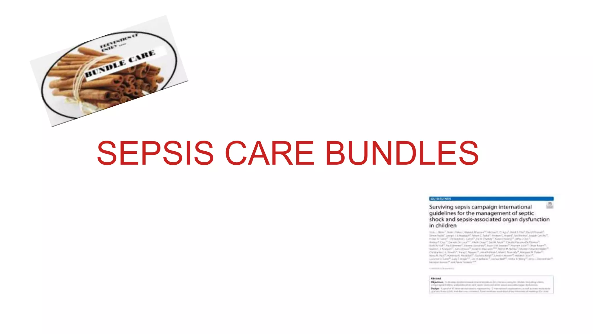 sepsis care bundles.pptx