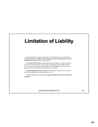 (c) 2010 Intersect Healthcare, Inc.   66




                                           66
 