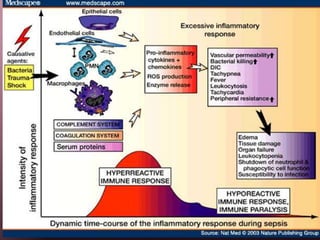 Choque FrioChoque  CalienteHipotensión Pulso FrioHipo dinámicoMuerteBajo gastoHipotensiónPulsos  aumentadosPiel caliente  y rubicundaGasto cardiaco aumentadoEl  niño enfermo, Arturo Michelena en 1886.EL violinista enfermo, Cristóbal Rojas en 18862
