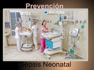 Prevención
Sepsis Neonatal
 