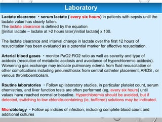 Sepsis presentation by shami | PPTX