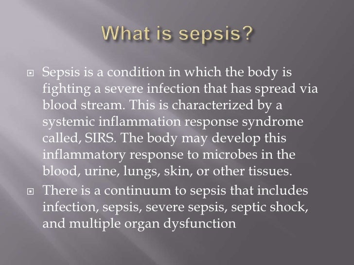 Sepsis resuscitation bundle