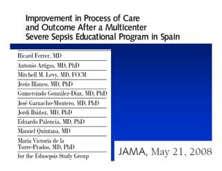 Sepsis y Trauma