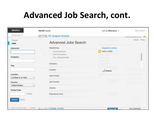 job search industry