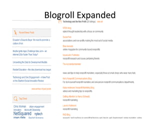 Blogroll Expanded
 