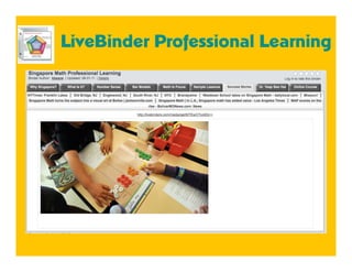 LiveBinder Professional Learning
 