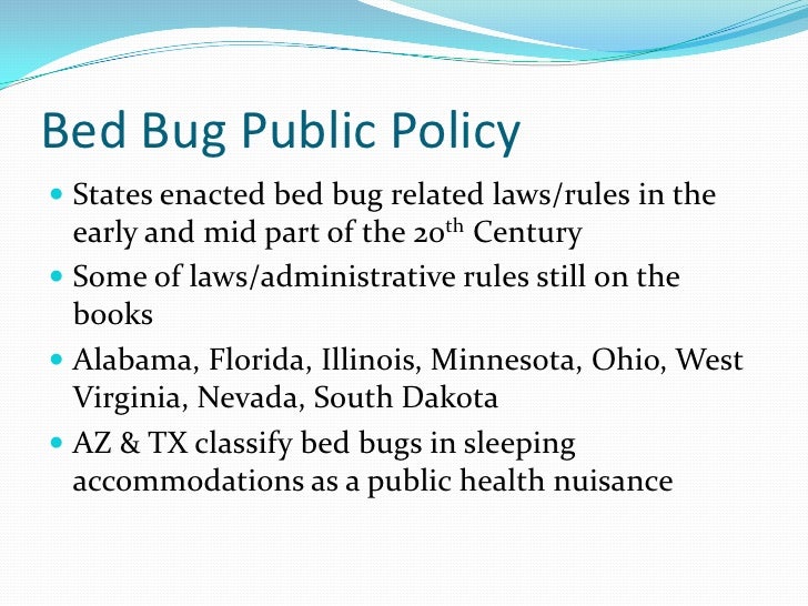 Minnesota Bed Bug Laws Bed Bug Get Rid