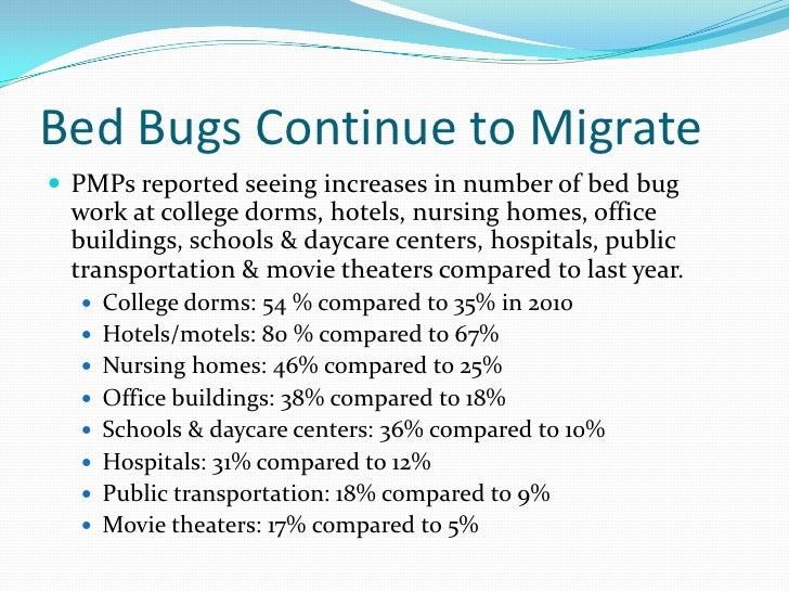 5 NPMA Bed Bug Best Management Practices & Global Perspective