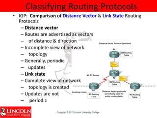 Sept 2017 dynamic routing | PPTX
