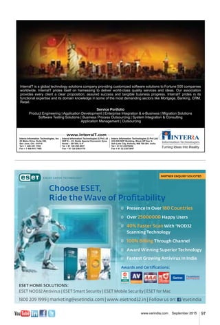 97www.varindia.com September 2015
 