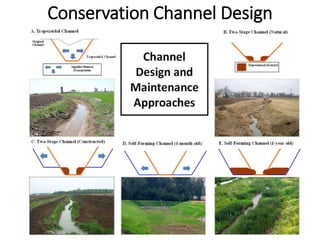 Conservation Channel Design
 