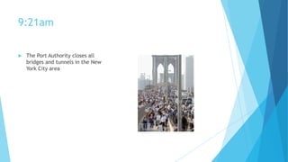 9:21am


The Port Authority closes all
bridges and tunnels in the New
York City area

 