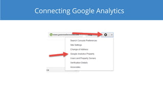 Connecting Google Analytics
 
