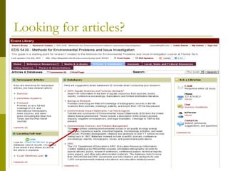 Looking for articles? 