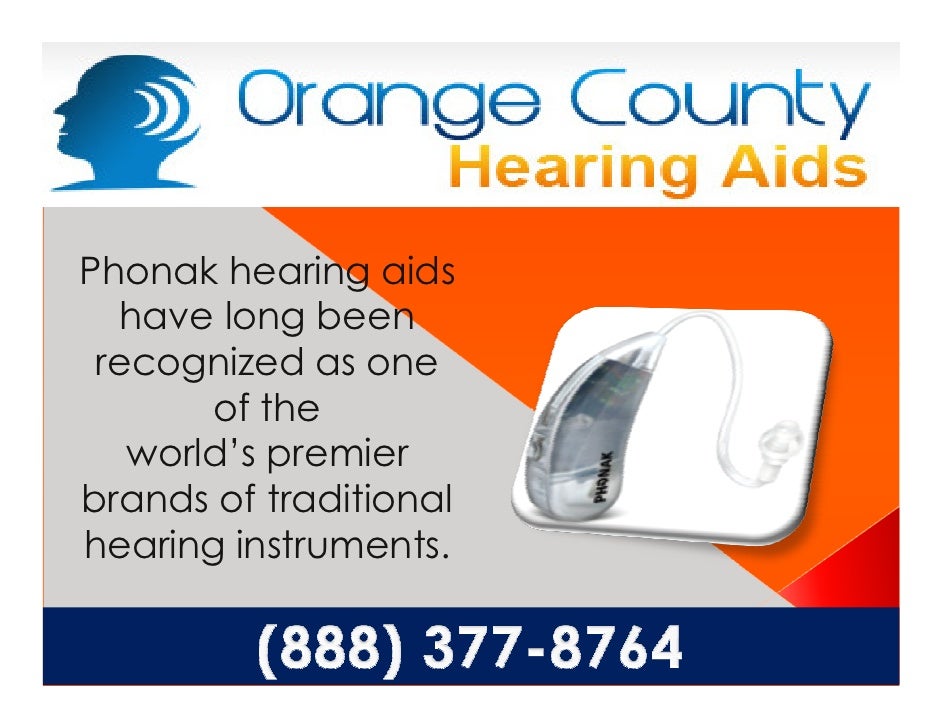 Phonak Hearing Aids Orange County CA