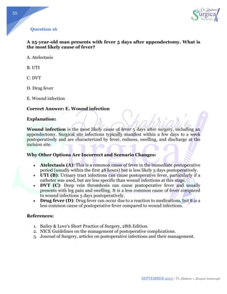 MRCS Recall September 2013 @ Dr.Shahriars Surgical Handicrafts | PDF