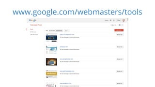 www.google.com/webmasters/tools 
 