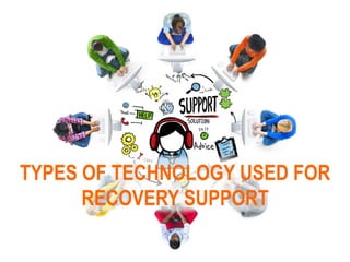 Recovery Support Technologies: One Answer for Rural/Frontier Areas Slide 21