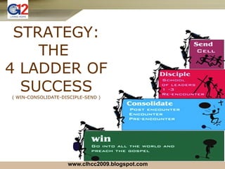 www.clhcc2009.blogspot.com STRATEGY: THE  4 LADDER OF SUCCESS ( WIN-CONSOLIDATE-DISCIPLE-SEND ) 