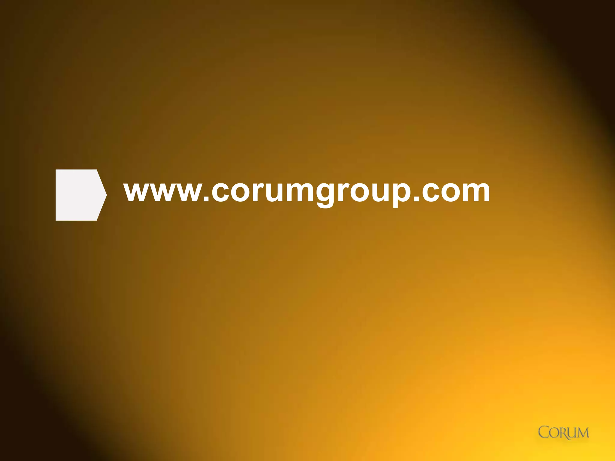 66
www.corumgroup.com
 
