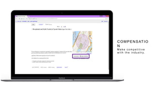 COMPENSATIO
N
M a k e c o m p e t i t i v e
w i t h t h e i n d u s t r y.
 