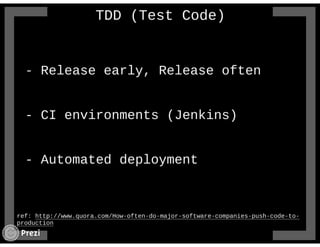 Practical TDD in Septeni Technology