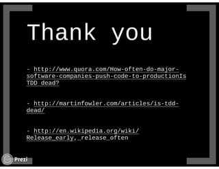 Practical TDD in Septeni Technology