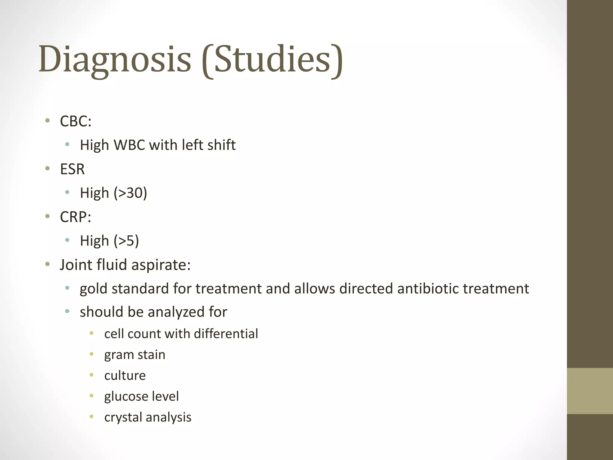 Septic Arthritis PPTX