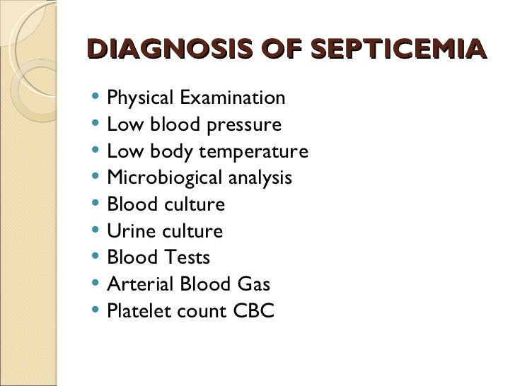 Septicemia
