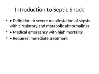 Septic_Shock_Presentation.pptx septic shock | PPT