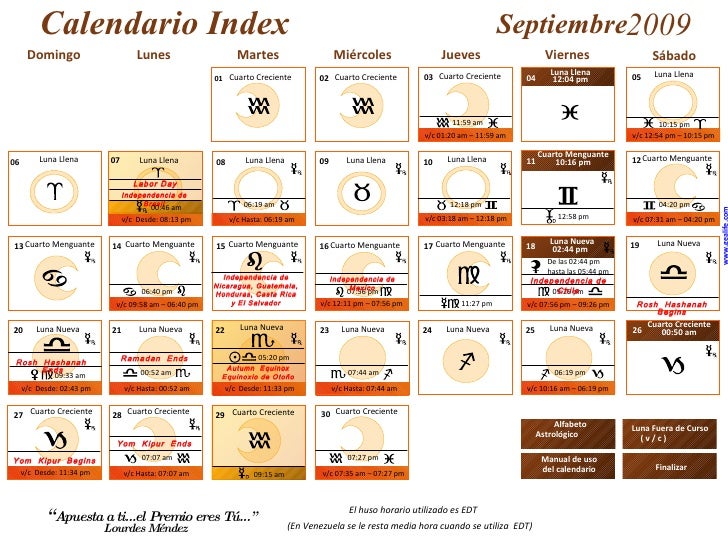 Calendario Septiembre 2009 calendario de septiembre de 2009