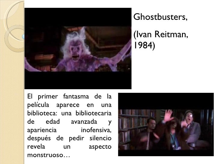 Las bibliotecas en el cine... primera parte Slide 10