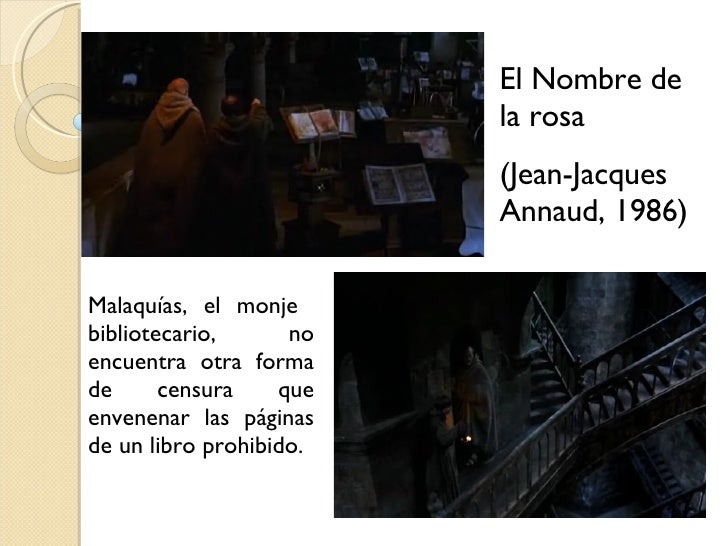 Las bibliotecas en el cine... primera parte Slide 11