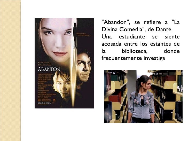 Las bibliotecas en el cine... primera parte Slide 14