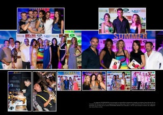 La empresa EUROMARINA nos presentó su maravillosa promoción situada en primera línea de mar de los 
Arenales del Sol, para ello nos acompañaron Patricia Quesada y todo su equipo de dirección. Otra de las empresas 
presentes en la fiesta fue la joyeria MASSIMO BIANCO de Alicante y con la cual tuvimos el honor de compartir 
esta maravillosa noche. 
156 Russian Inn Russian Inn 157 
 