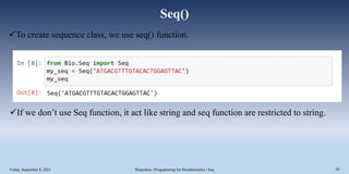 SEQ -BIOPYTHON.pptx