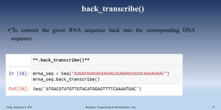 SEQ -BIOPYTHON.pptx