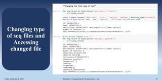 SEQ -BIOPYTHON.pptx