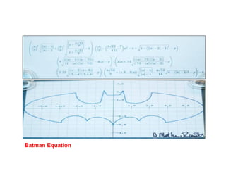 Batman Equation

 