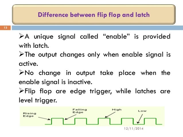 Sequential circuits in digital logic design