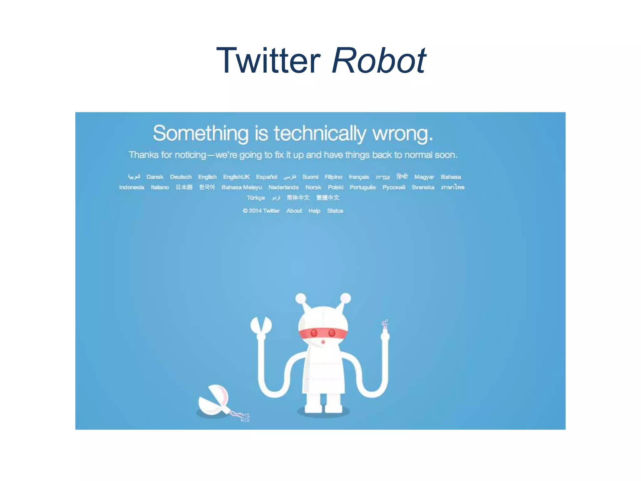 Twitter Robot
 