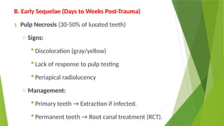 Sequelae of Displacement Injuries in Pediatric Dentistry.pptx