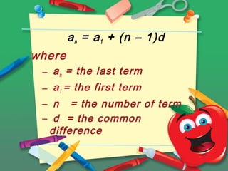 Arithmetic Sequence | PPT